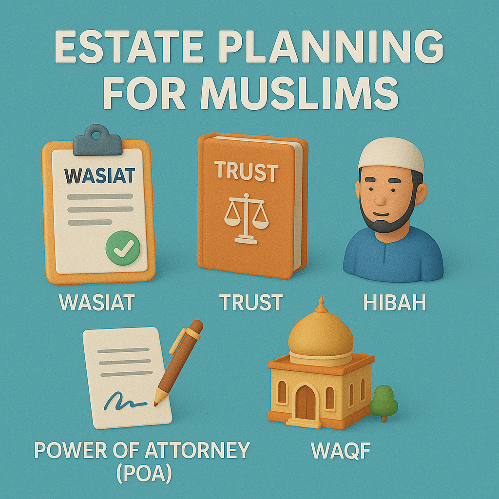 5 Must-Know Tools for Muslim Estate&nbsp;Planning