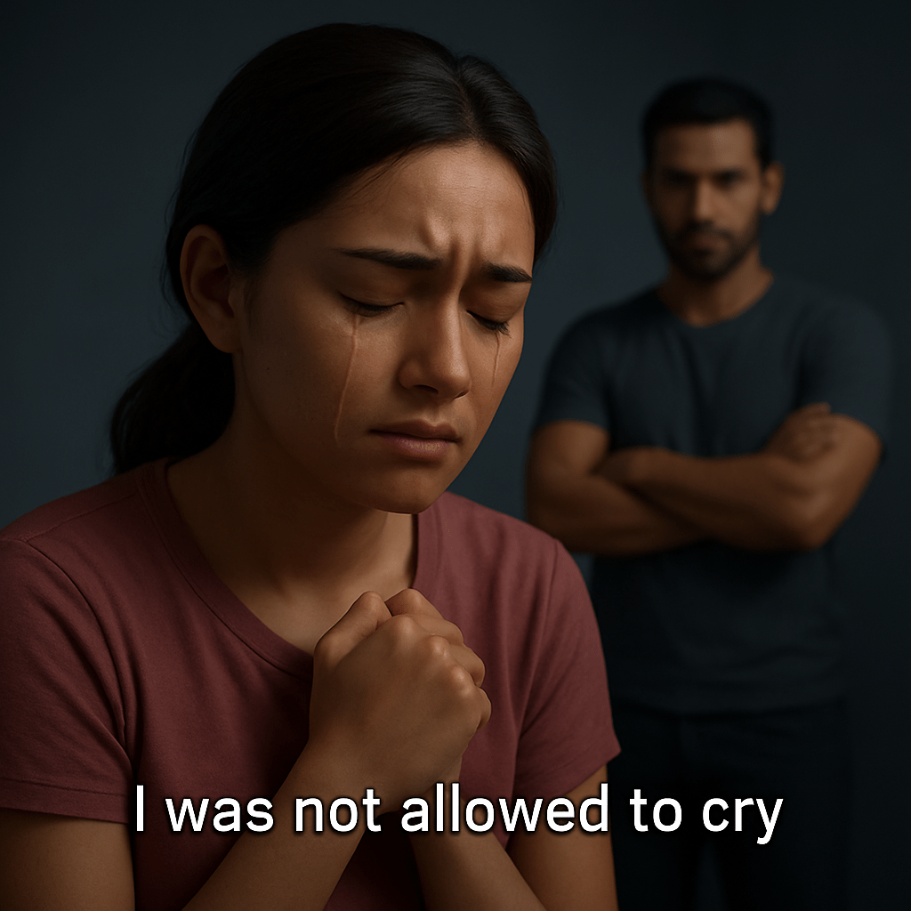 I Wasn’t Allowed to&nbsp;Cry