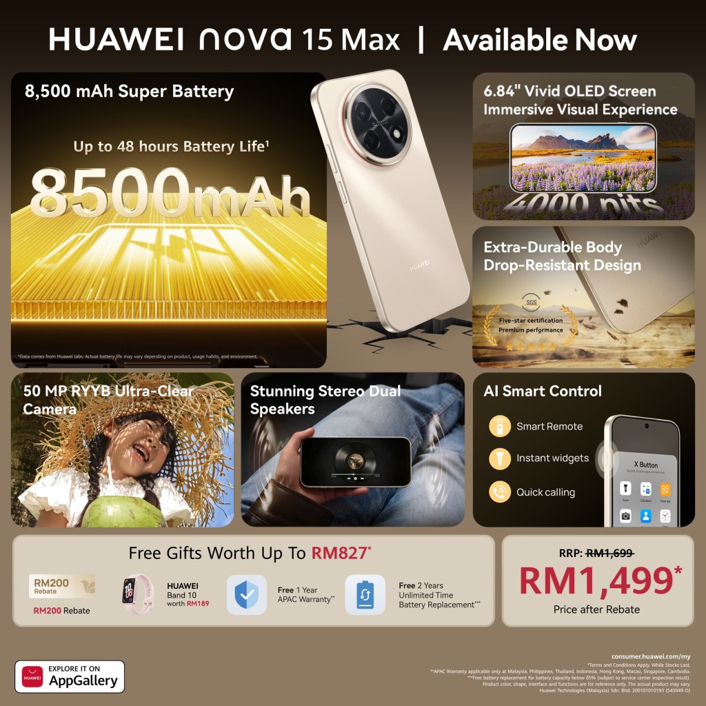 HUAWEI LAUNCHES THE MATEPAD PRO MAX, HEADLINING ITS LATEST LINE-UP OF SMART DEVICES