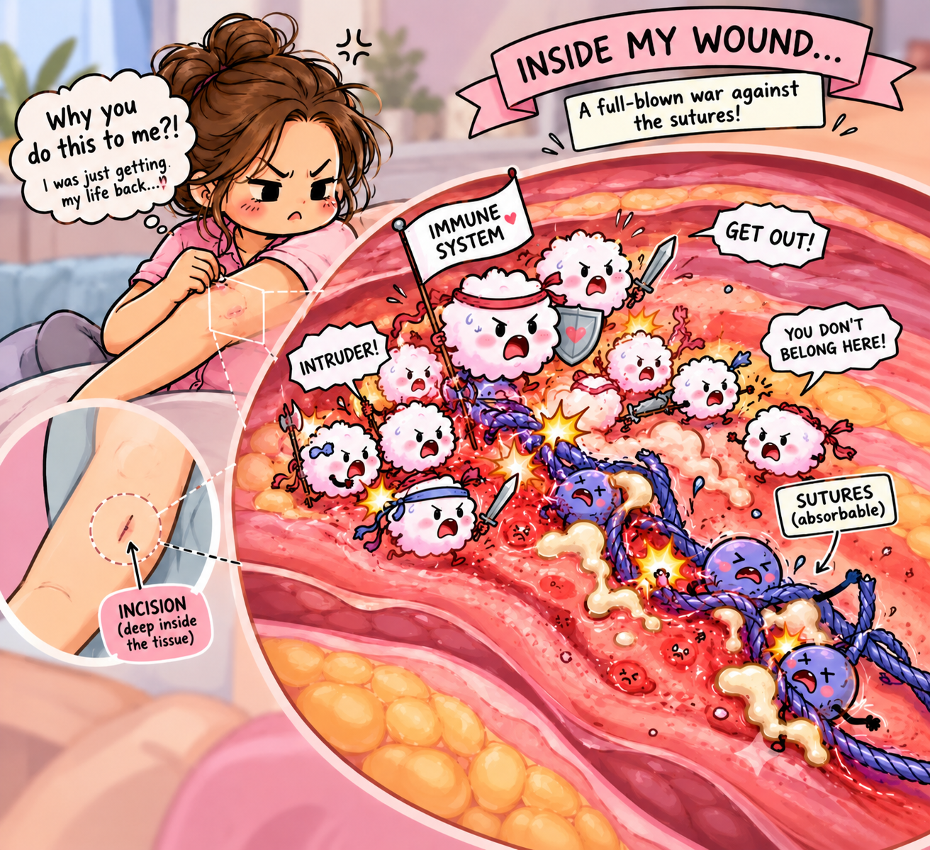 What My Surgical Wound Infection Taught Me: 5 Things I Wish I Knew Earlier
